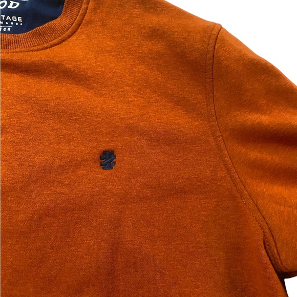 IZOD Sweatshirt Mens Large Rust Advantage Performance Stretch Golf Everyday - Picture 6 of 6